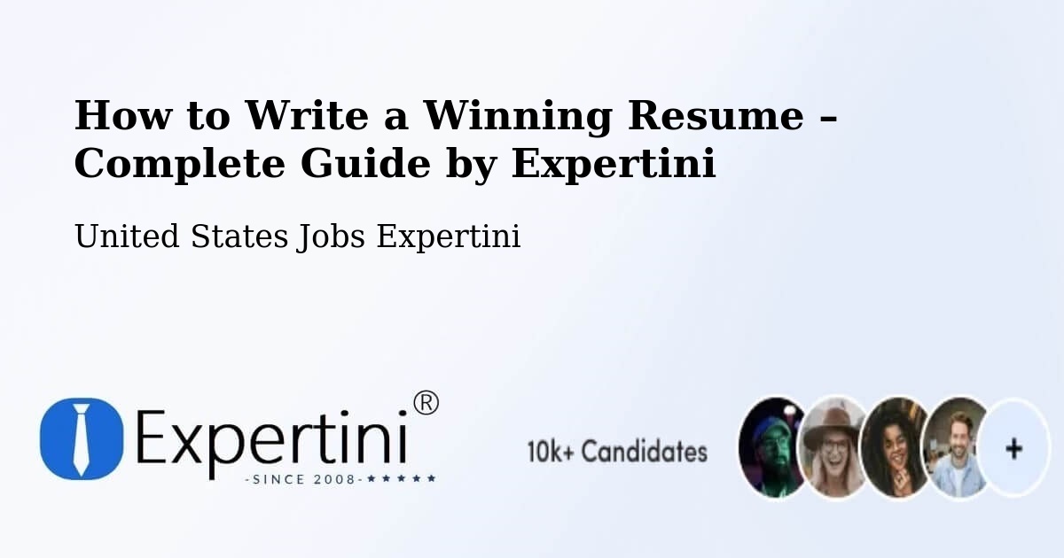 Resume Writing Guide for Job Seekers – Greendale - Greendale, United States Jobs Expertini